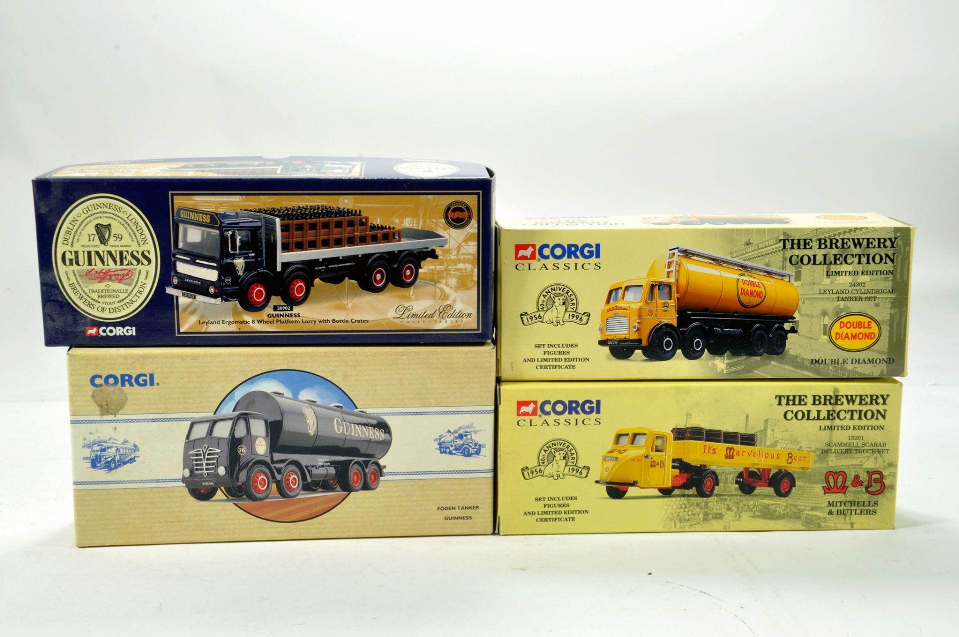 Assorted Corgi Commercial Diecast group comprising various issues inc Brewery models. Generally E to