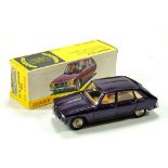 Spanish Dinky No. 538 Renault 16TX with purple body, beige interior and chrome hubs. Generally E