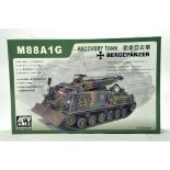 ARV Club Plastic Model Kit comprising 1/35 M88A1G German Recovery Tank. Complete.