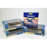 Trio of diecast helicopter issues from Italeri plus Corgi issue. E to NM.