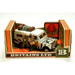 Britains 1/32 Farm Issue comprising No. 9377 Land Rover Long Wheel Base Safari issue. Fine example