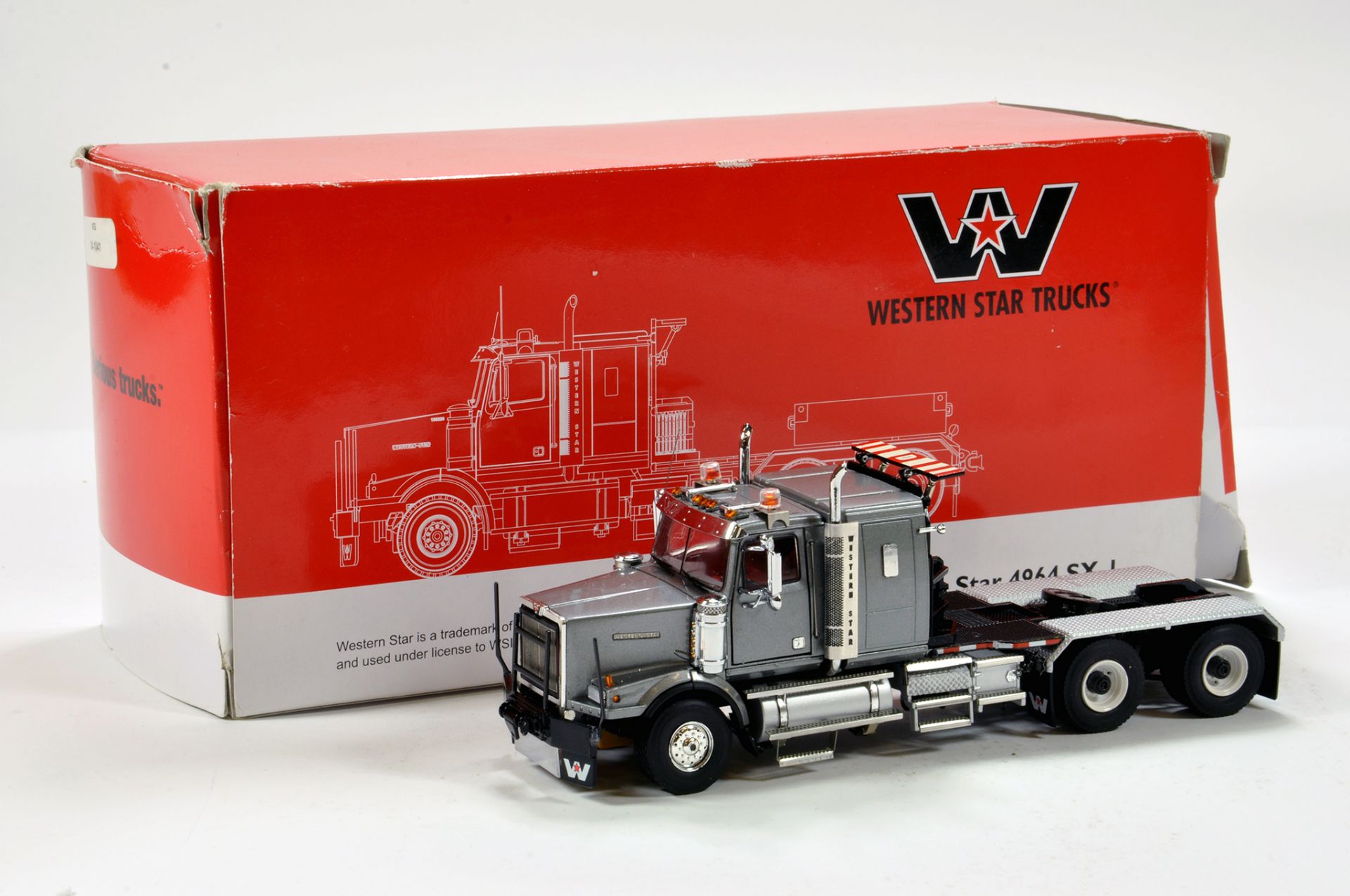 WSI 1/50 diecast precision truck issue comprising Western Star 4964 SX Truck. E to NM in Box.