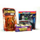 Scarce Galoob Les Mutors Sphinx Figure plus Micro Machines Star Trek Set and Batman Robin Microverse