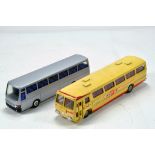 Duo of diecast bus issues comprising Diapet and Cursor. Generally VG to E. (2)