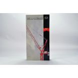 Conrad 1/87 construction issue comprising MAN Wolfkran Luffing Jib Tower Crane. E to NM.