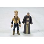 Kenner Early Issue Star Wars Figure issues comprising Yak Face and Anakin Skywalker. Generally VG (