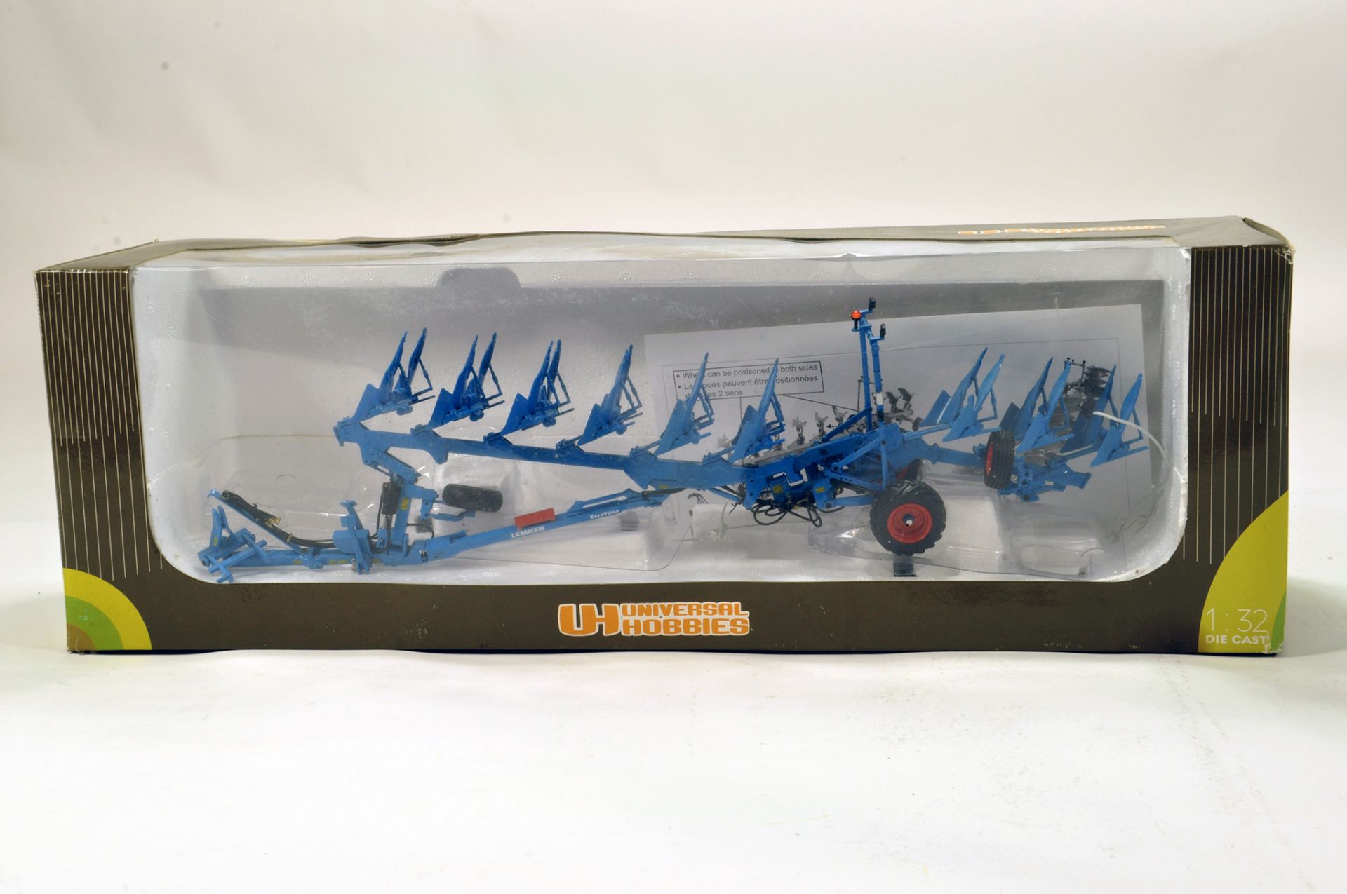 Universal Hobbies 1/32 Farm comprising Lemken Plough. Generally E.