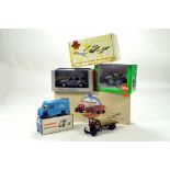 An interesting misc diecast group comprising Lion Cars KLM Commer, Siku Tractor plus other issues