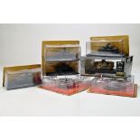 Military diecast vehicles from Deagostini and others. Generally E to NM.