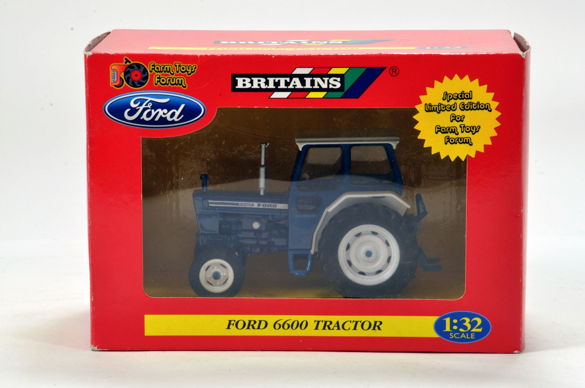 Britains 1/32 Farm Issue comprising Ford 6600 Tractor. Generally E to NM.