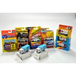 Promotional Matchbox group comprising various carded superfast issues plus others including Coop No.