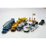 Dinky Diecast group comprising various issues including Car Transporter, Road Signs plus Corgi