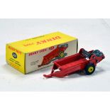 Dinky No. 321 Massey Harris Manure Spreader on rubber tyres. Generally E to NM in VG to E box.