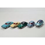 Corgi diecast group comprising various issues including Mini, Jaguar and others. G to E. (5)