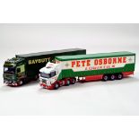 Corgi 1/50 unboxed diecast truck issues comprising Baybutt and Pete Osborne. Generally VG. (2)