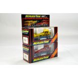 Vintage Scalextric Spinning Super Stox Duo comprising C.286 Fenderbender and C.285 Stickshifter.