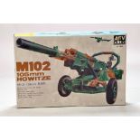 ARV Club Plastic Model Kit comprising 1/35 M102 105mm Howitzer. Complete.