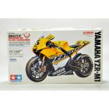 Tamiya Plastic Model Kit comprising 1/12 Yamaha YZR-M1 Motorbike. Limited Edition. Complete.