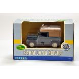 Ertl 1/32 Farm Issue Comprising Land Rover Defender. Generally E to NM.