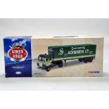 Corgi 1/50 diecast truck issue comprising No. CC12602 Scammell Crusader Tilt Trailer in livery of