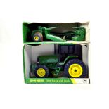 Ertl 1/16 Farm issues comprising John Deere 7800 and one other. Generally E to NM. (2)