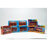 Matchbox group of diecast Superking Bus issues with various liveries. Generally E to NM in Boxes.