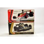 Corgi scarce 1/18 Diecast duo comprising No. 191 and 190 Racing Cars. E to NM in Boxes.