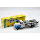 French Dinky No. 586 Citroen Camion Laitier 55 in white and blue including blue hubs, complete