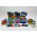Interesting diecast assortment comprising various issues including Hot Wheels, Dinky, Matchbox