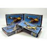 Plastic kits of Spitfires and others in 1/48 from Starfix. Complete.