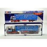 Corgi 1/50 diecast truck issue comprising No. CC15601 Volvo F89 Tilt Trailer in livery of White Trux