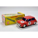 Stelco Friction Large Scale Plastic Mini Cooper. E in Box.