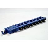 Conrad 1/50 construction issue comprising Goldhofer 8 Axle THP with customised front power pack with