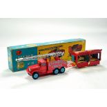 Corgi No. GS12 Gift Set to include Scammell Crane 6-wheeled Truck and Animal Cage Trailer. VG to E