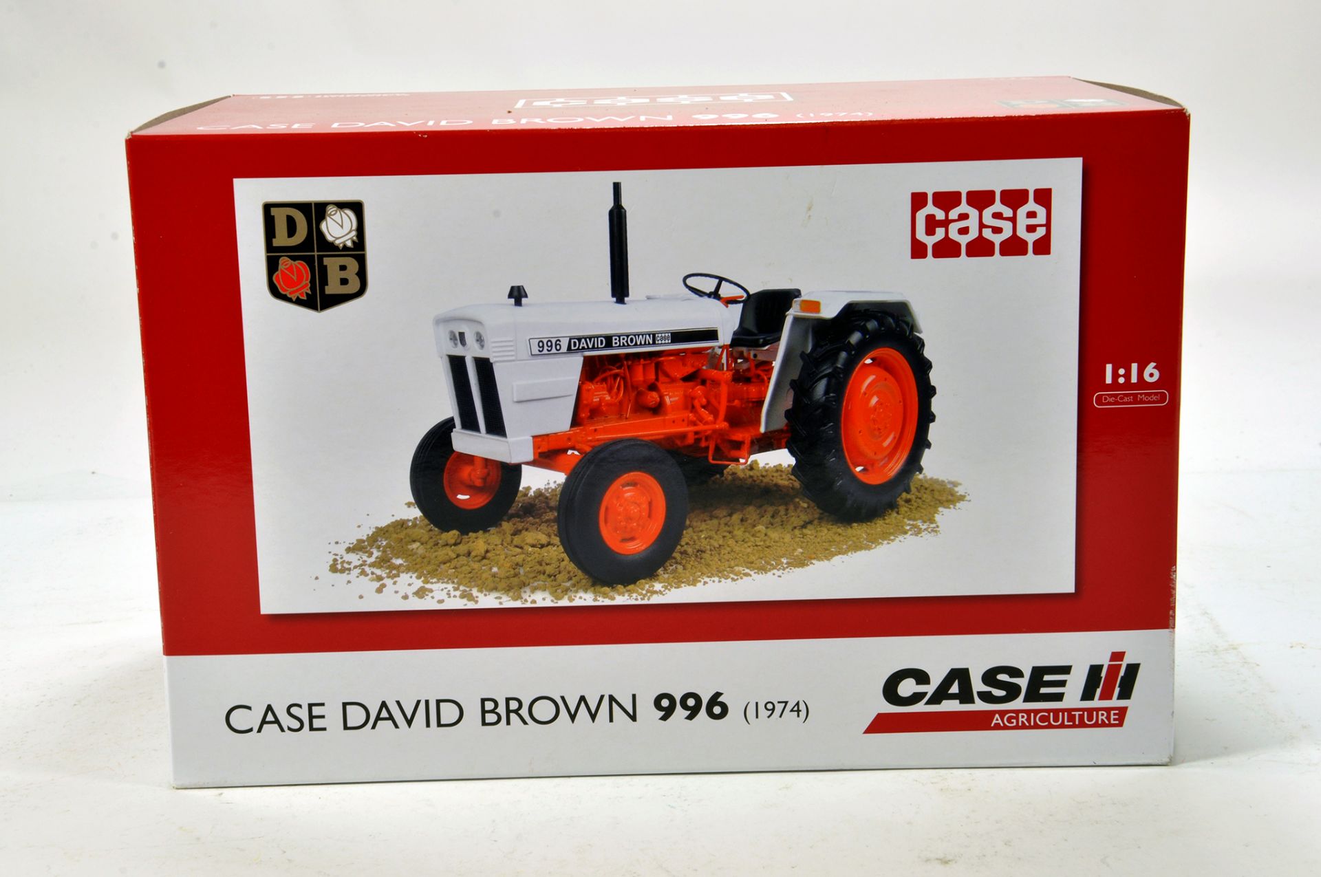 Universal Hobbies 1/16 Case David Brown 996 Tractor. E to NM in Box.