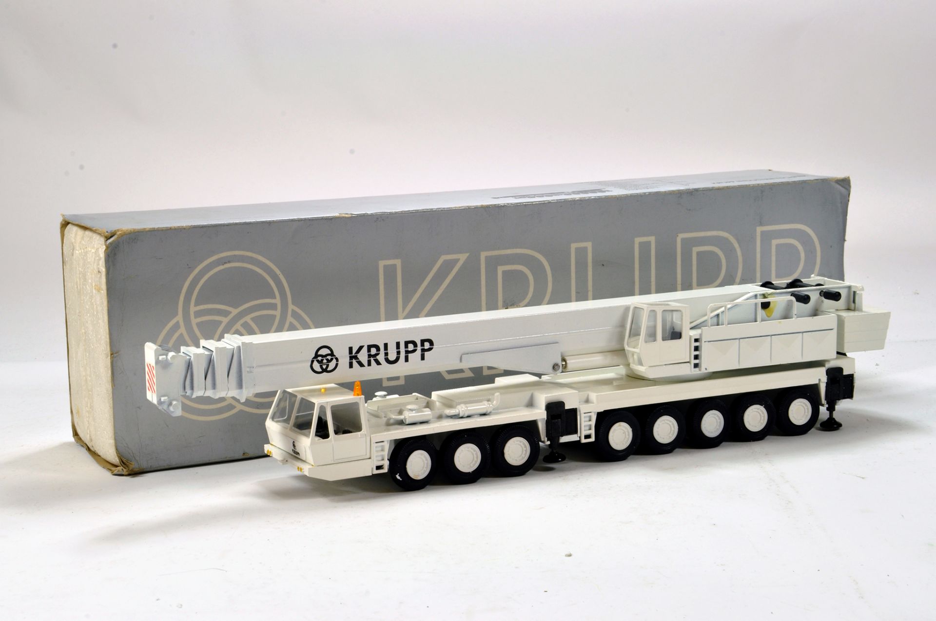 Conrad 1/50 construction issue comprising No. 2077 Krupp Mobile Crane. E to NM.