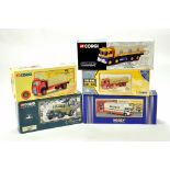 Assorted Corgi Commercial Diecast group comprising various issues. Generally E to NM in Boxes. (5)