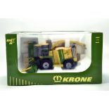 Universal Hobbies 1/32 Farm comprising Krone Big X Forage Harvester. Generally E.