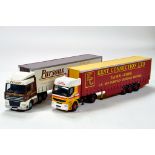 Corgi 1/50 unboxed diecast truck issues comprising Parsons and Kent Connection. Generally VG. (2)