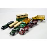 Dinky diecast vehicle group comprising various commercial issues, some pre-war. Generally F to G. (