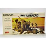 Vintage Renwal Plastic Model Kit comprising 1/32 US 75mm Sky Sweeper AA Gun with Crew. Complete.