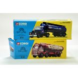 Corgi 1/50 diecast truck issues comprising Corgi Classic commercial tanker issues. E to NM in Boxes.