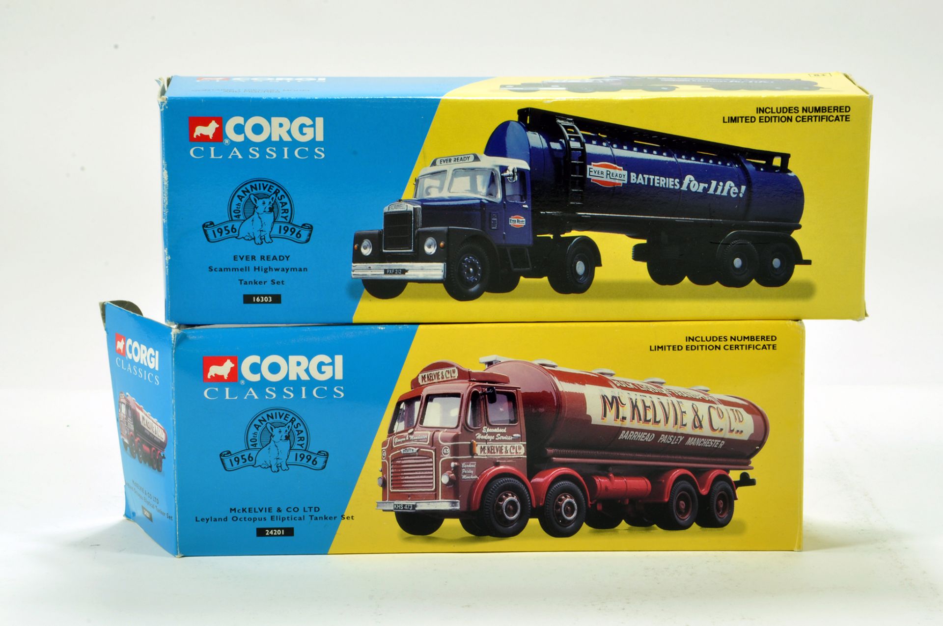 Corgi 1/50 diecast truck issues comprising Corgi Classic commercial tanker issues. E to NM in Boxes.