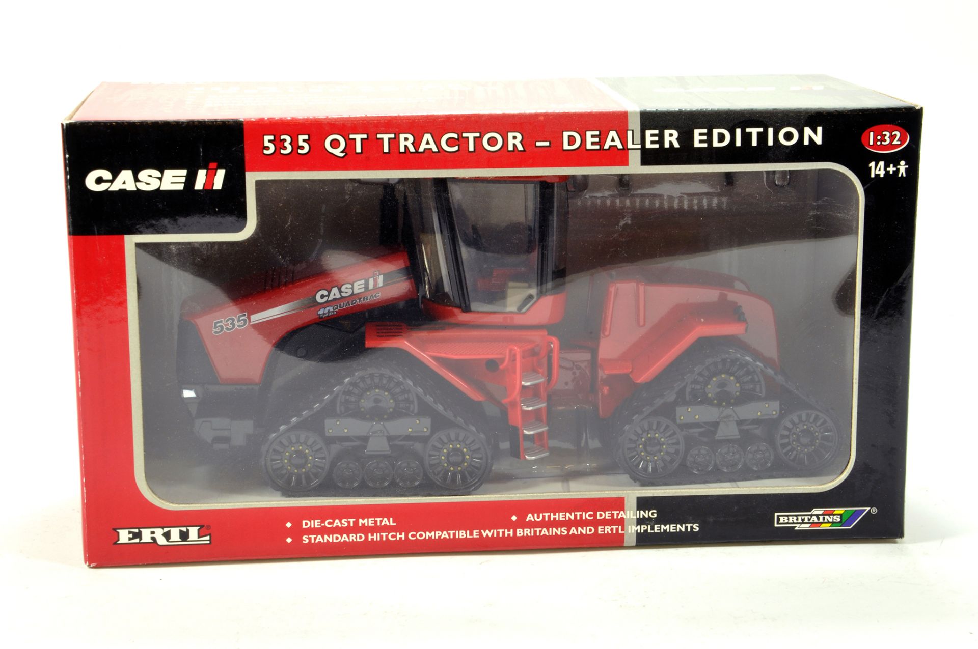 Britains 1/32 Farm Issue comprising Case IH 535 QT Dealer Edition Tractor. E to NM with Box.