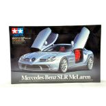 Tamiya Plastic Model Kit comprising 1/24 Mercedes SLR Mclaren. Complete.