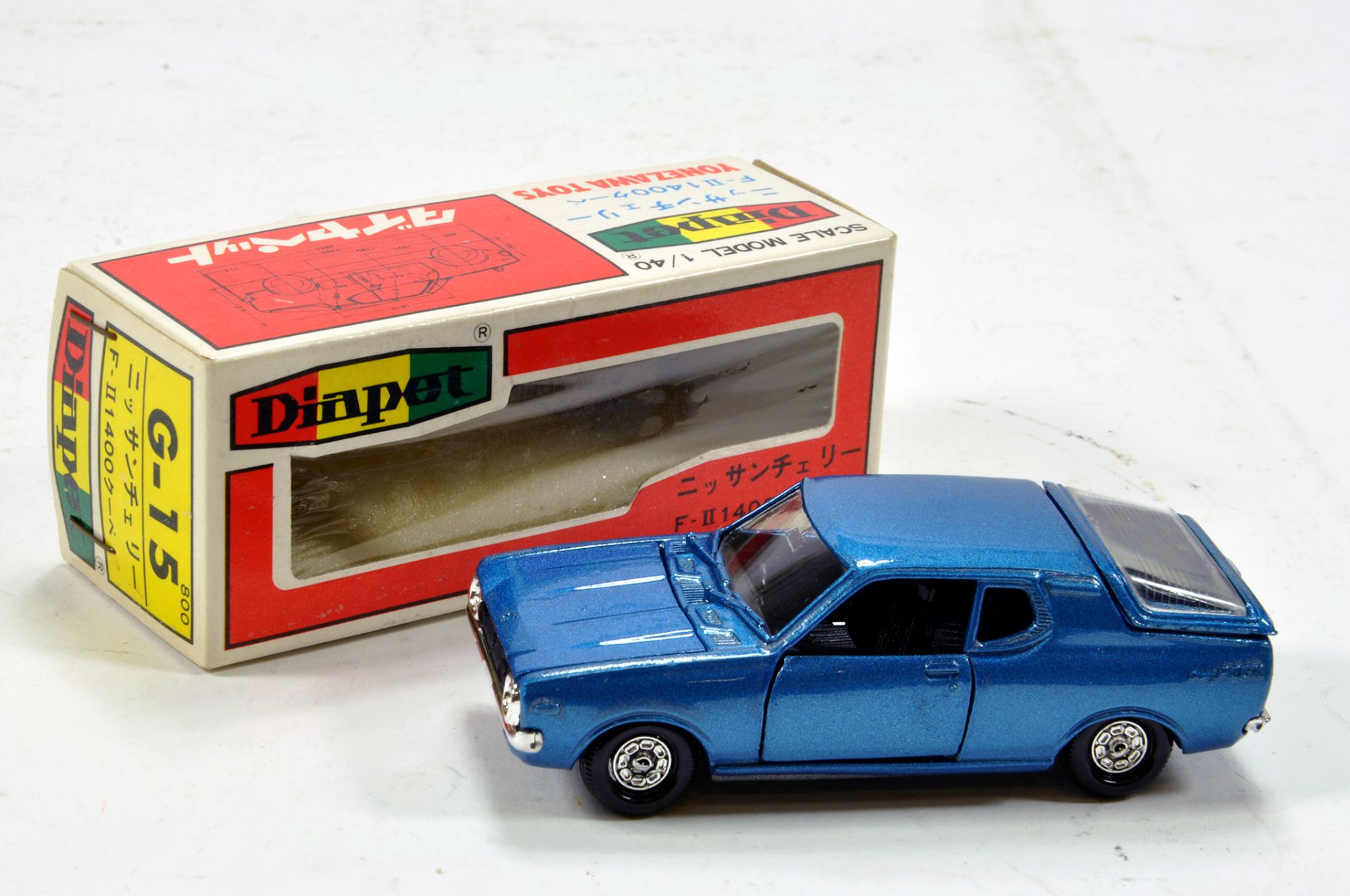 Diapet 1/40 diecast issue comprising F-II 1400. E to NM in Box.