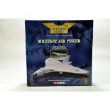 Corgi 1/144 diecast aircraft issue comprising aviation archive No. 48302 Vulcan Dambusters. E to