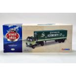 Corgi 1/50 diecast truck issue comprising No. CC12602 Scammell Crusader Tilt Trailer in livery of