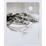 MICHAEL AYRTON [1921-75]. Paros, 1975. etching and aquatint, edition of 75, artist's proof. studio