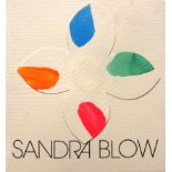 SANDRA BLOW, R.A. [1925-2006]. U/T, 1984. gouache and collage on card. 15 x 14 cm [overall including